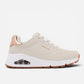 Skechers Uno Gen1 Shimmer Away Natural Beige
