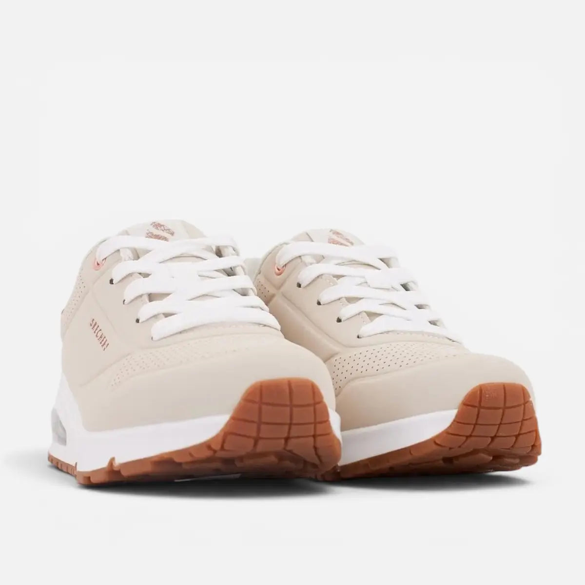 Skechers Uno Gen1 Shimmer Away Natural Beige