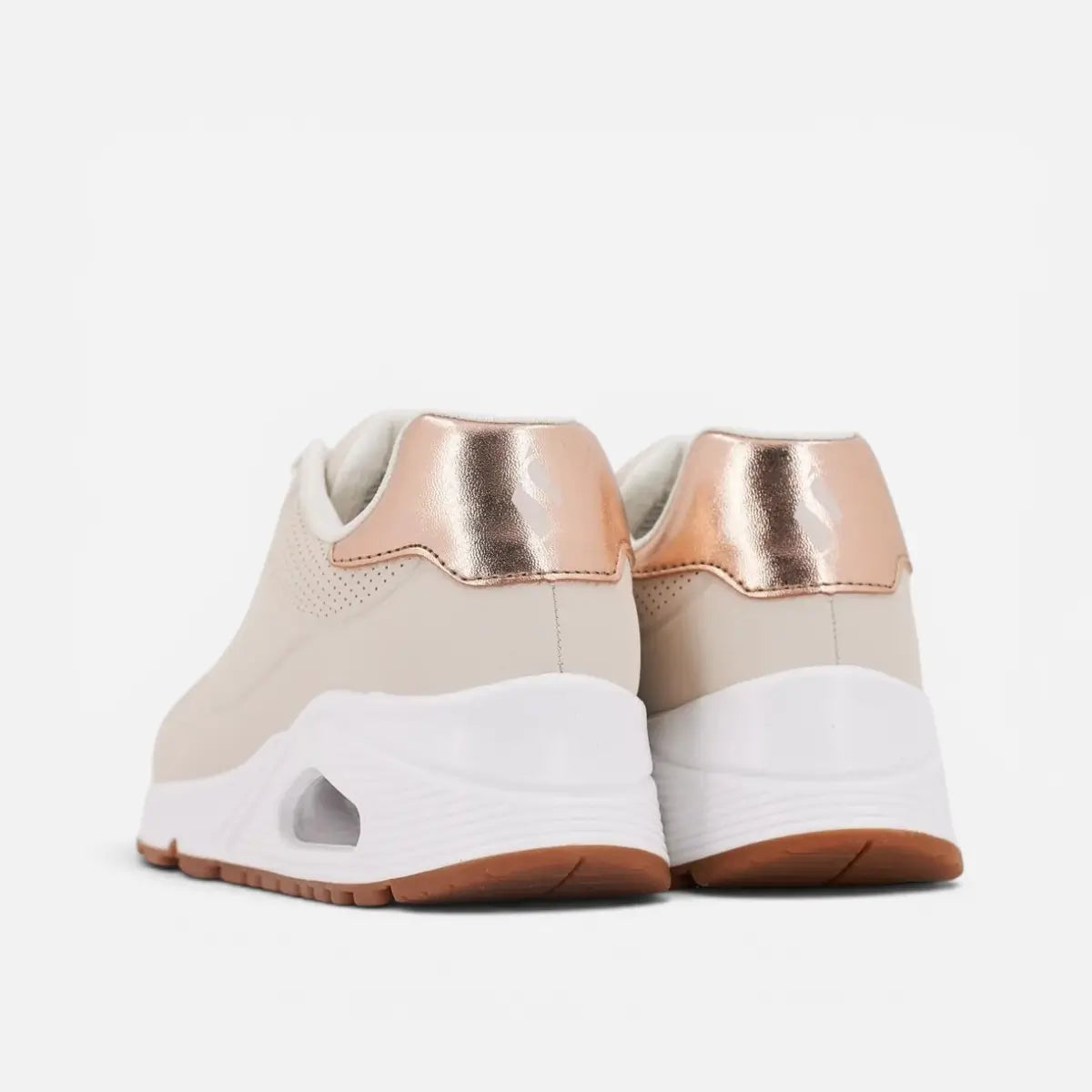 Skechers Uno Gen1 Shimmer Away Natural Beige