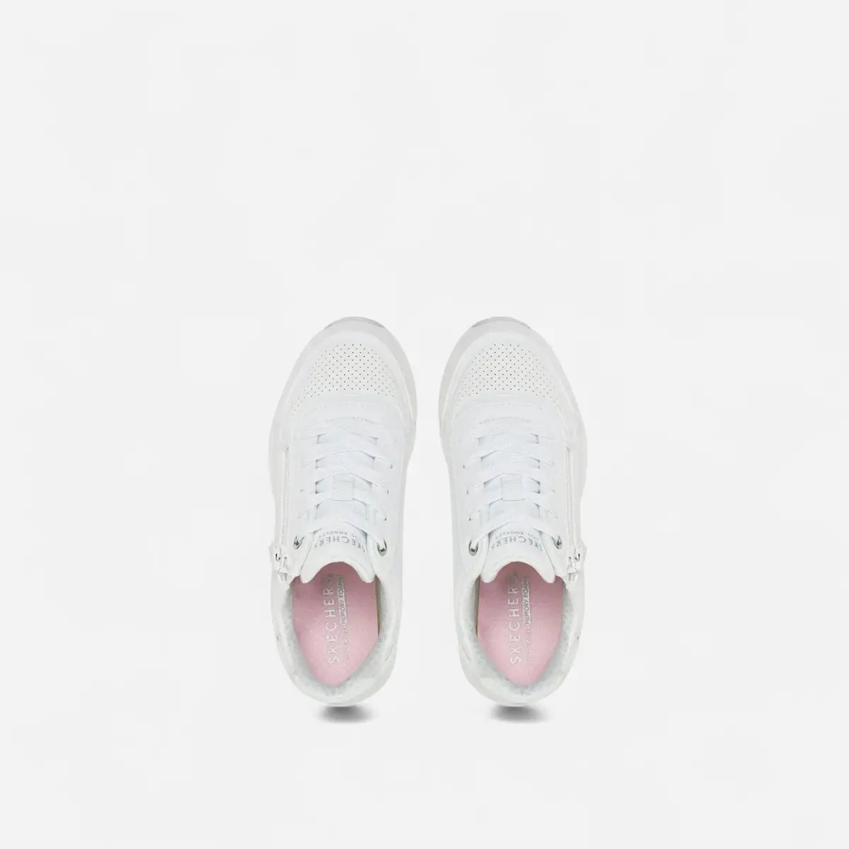 Skechers Uno Gen1 - Zip And Stride - White