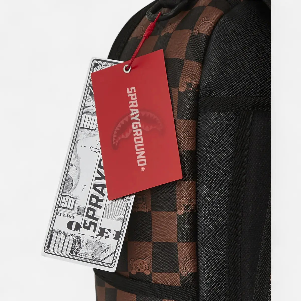 Sprayground Zaino PEEKING CHARACTER CHECK