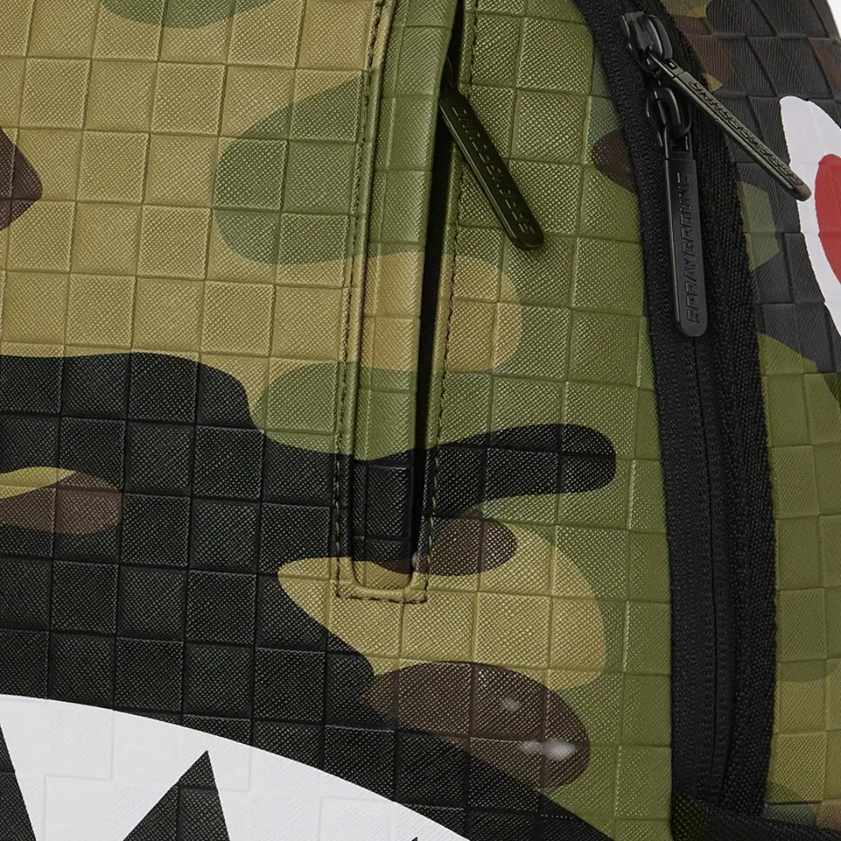 Sprayground Zaino WOODLAND CAMO CHECK