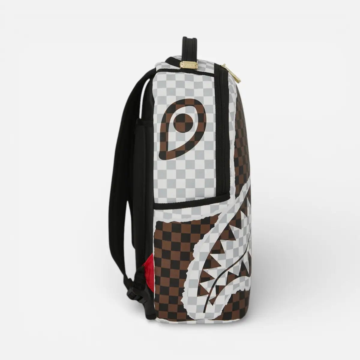 Sprayground Zaino CREAM AND BROWN TEAR CHECK