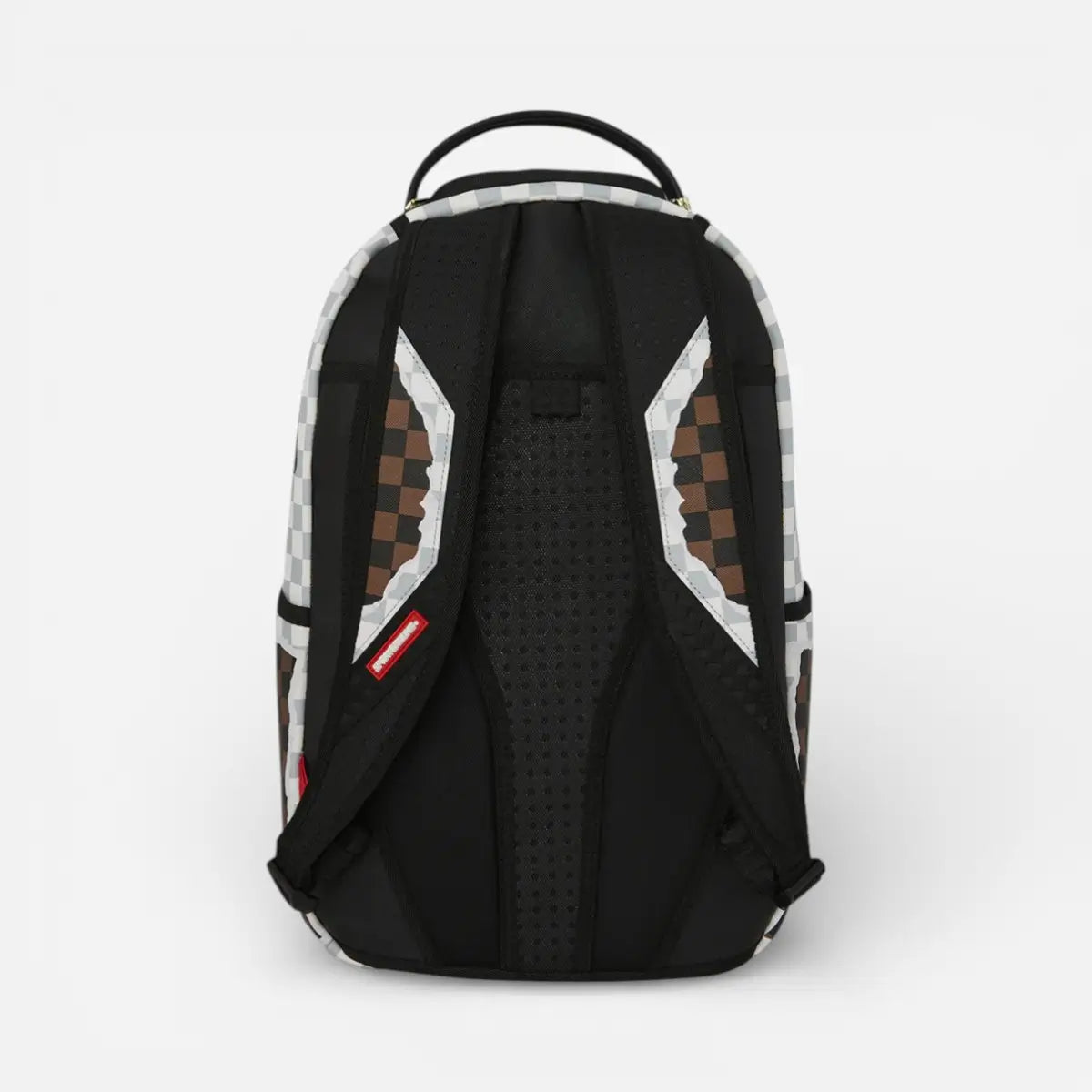 Sprayground Zaino CREAM AND BROWN TEAR CHECK
