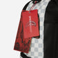 Sprayground Zaino CREAM AND BROWN TEAR CHECK