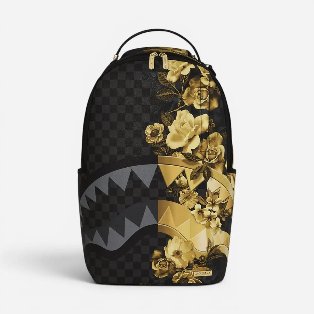 Sprayground Zaino Gold Floral Remix DLXSV