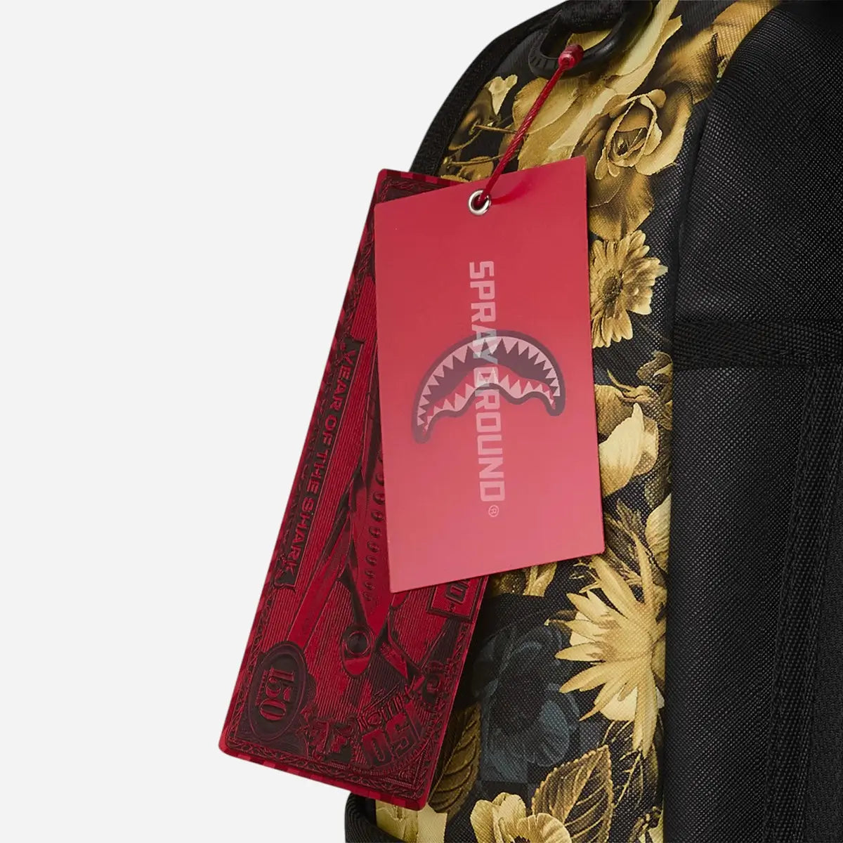 Sprayground Zaino Gold Floral Remix DLXSV