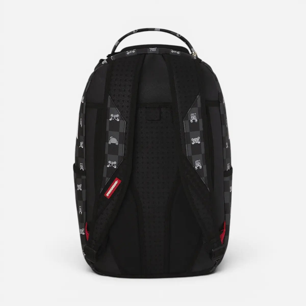 Sprayground Zaino Gray Peeking Character Check Dlxsv