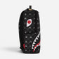 Sprayground Zaino Gray Peeking Character Check Dlxsv