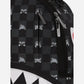 Sprayground Zaino Gray Peeking Character Check Dlxsv