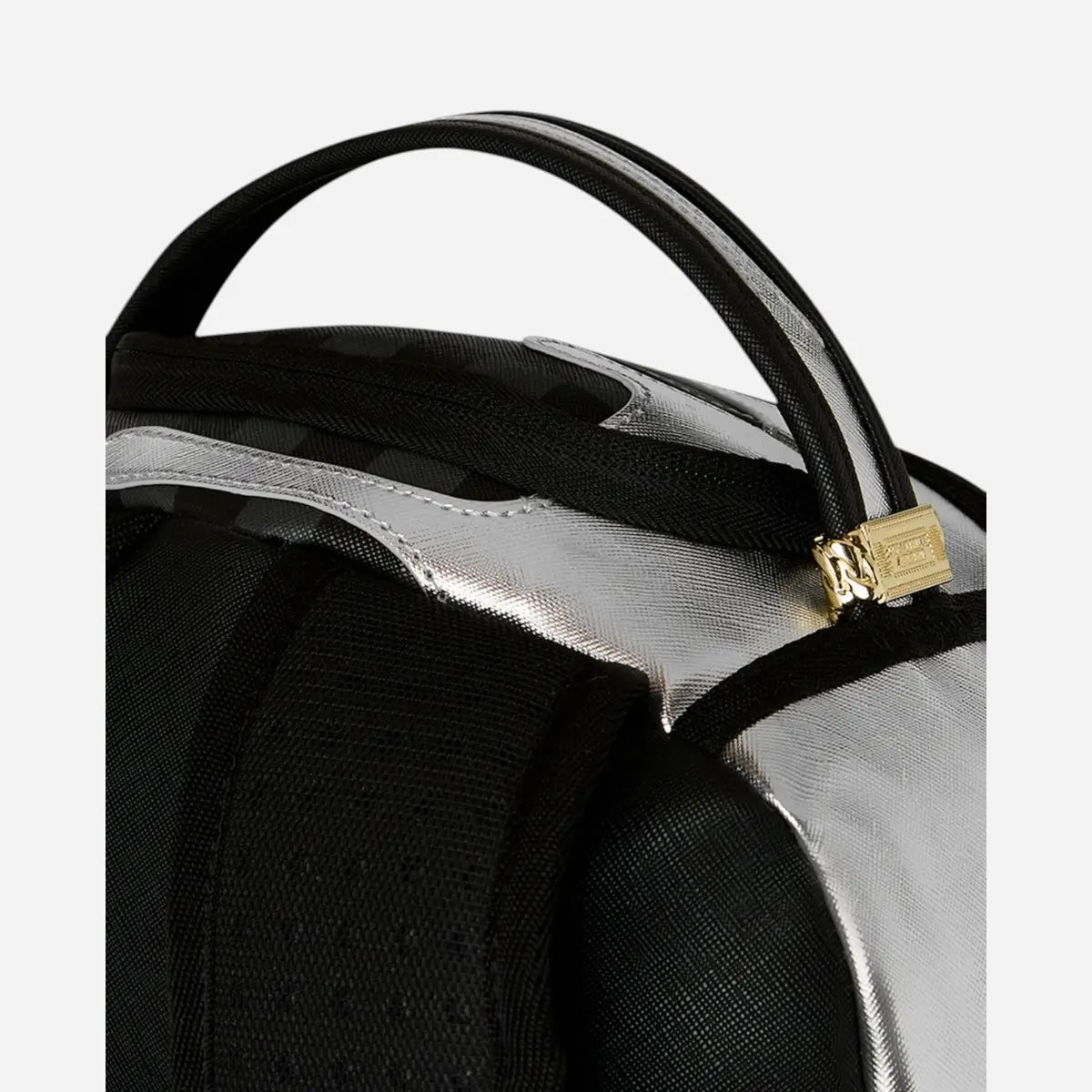 Sprayground Zaino SILVER SIDE DRIP BLACK CHECK DLXSV