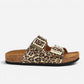 Superga Sandalo donna doppia fibbia Leopard Satin S31Y796