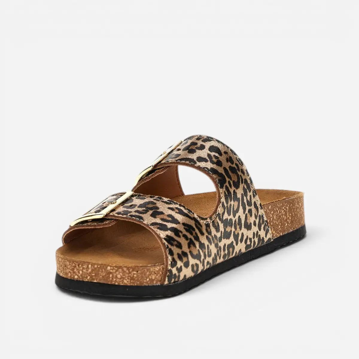 Superga Sandalo donna doppia fibbia Leopard Satin S31Y796