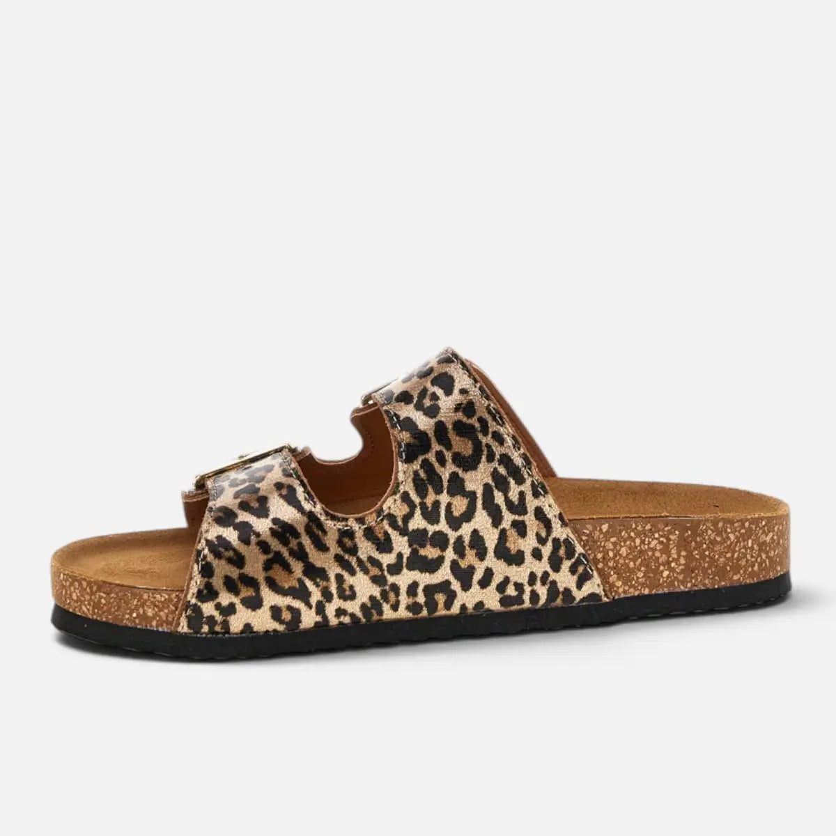 Superga Sandalo donna doppia fibbia Leopard Satin S31Y796