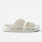Superga ciabatte donna Doppia Fibbia Crema S87Y069
