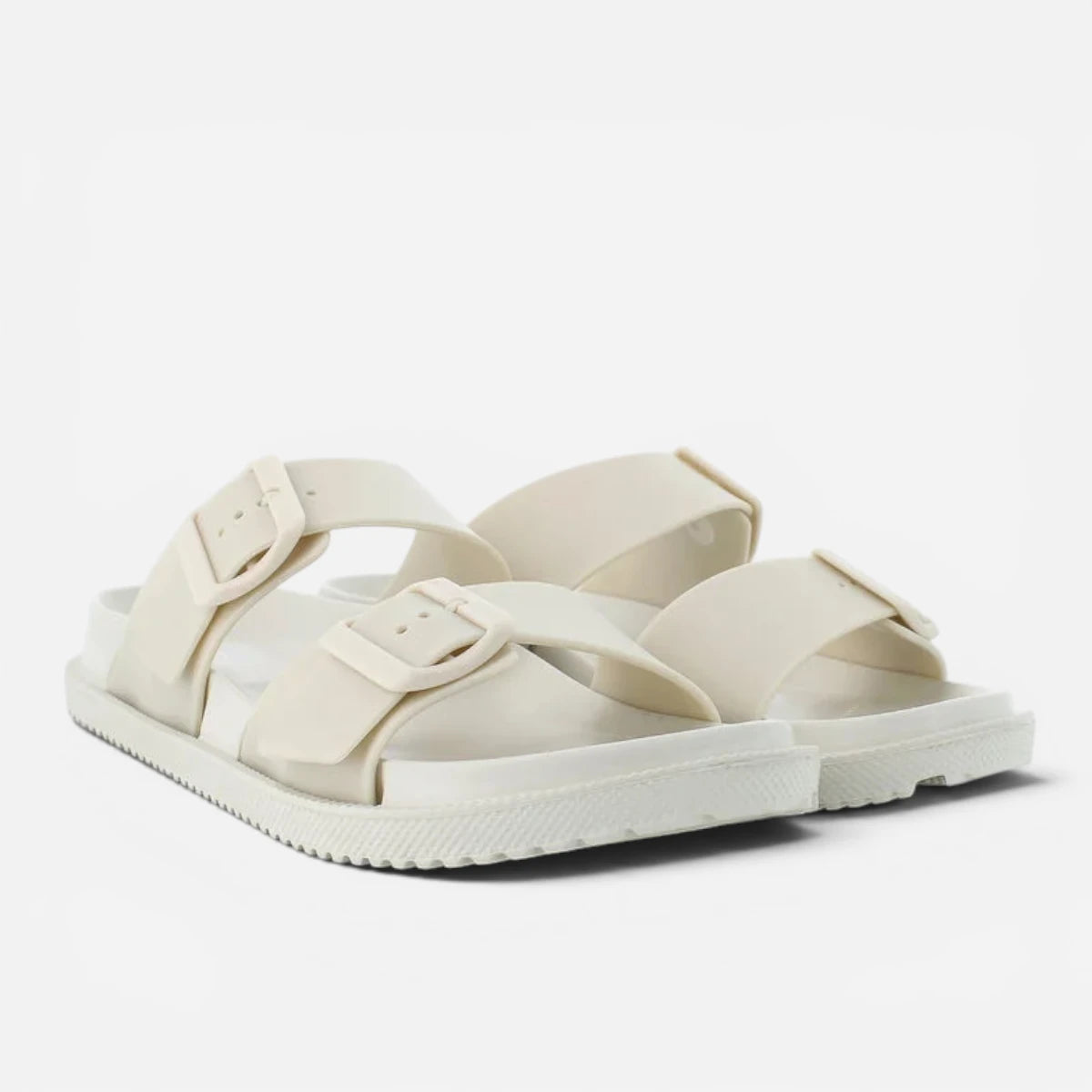 Superga ciabatte donna Doppia Fibbia Crema S87Y069