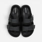 Superga ciabatte donna Doppia Fibbia Nero S87Y069