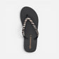 Superga ciabatte donna infradito Animalier Print Nero S24T604