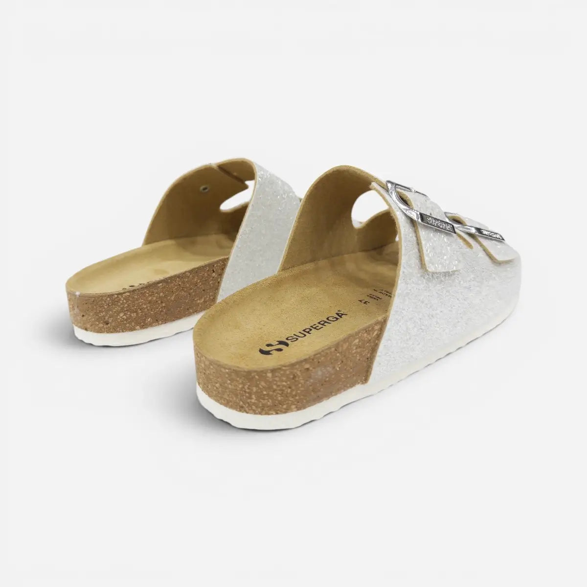 Superga Sandalo donna doppia fibbia Diamond Bianco S31Y818