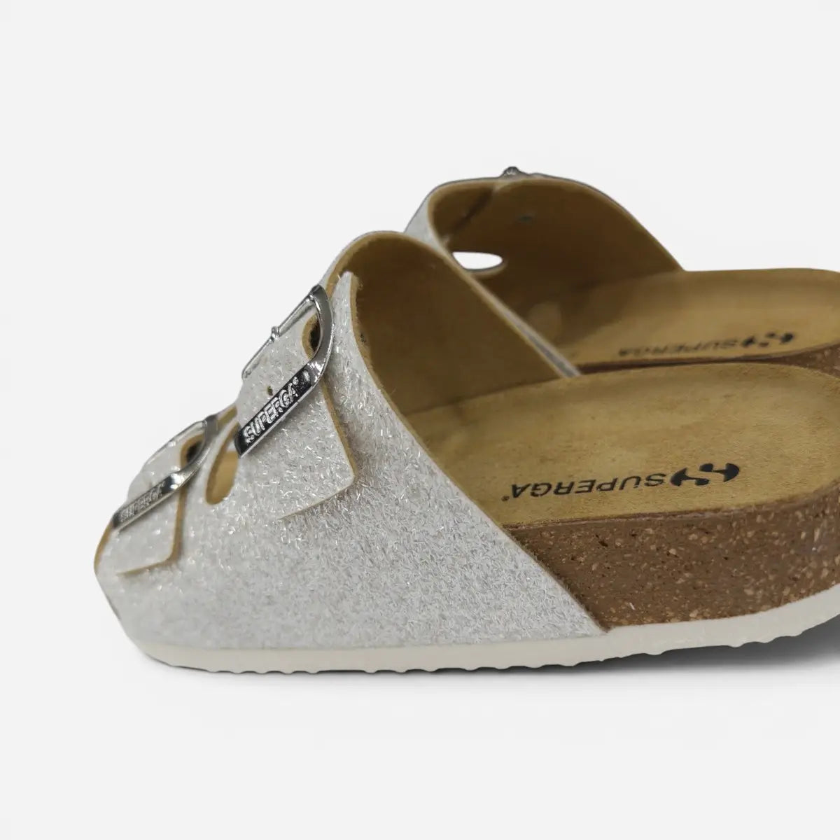 Superga Sandalo donna doppia fibbia Diamond Bianco S31Y818