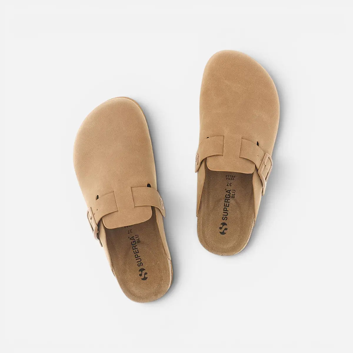 Superga Sandalo donna Sabot Clog Beige