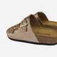 Superga Sandalo donna doppia fibbia Salmone Gold S31Y197