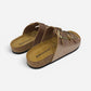 Superga Sandalo donna doppia fibbia Salmone Gold S31Y197