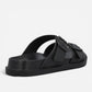 Superga ciabatte uomo Doppia Fibbia Nero S87Y069