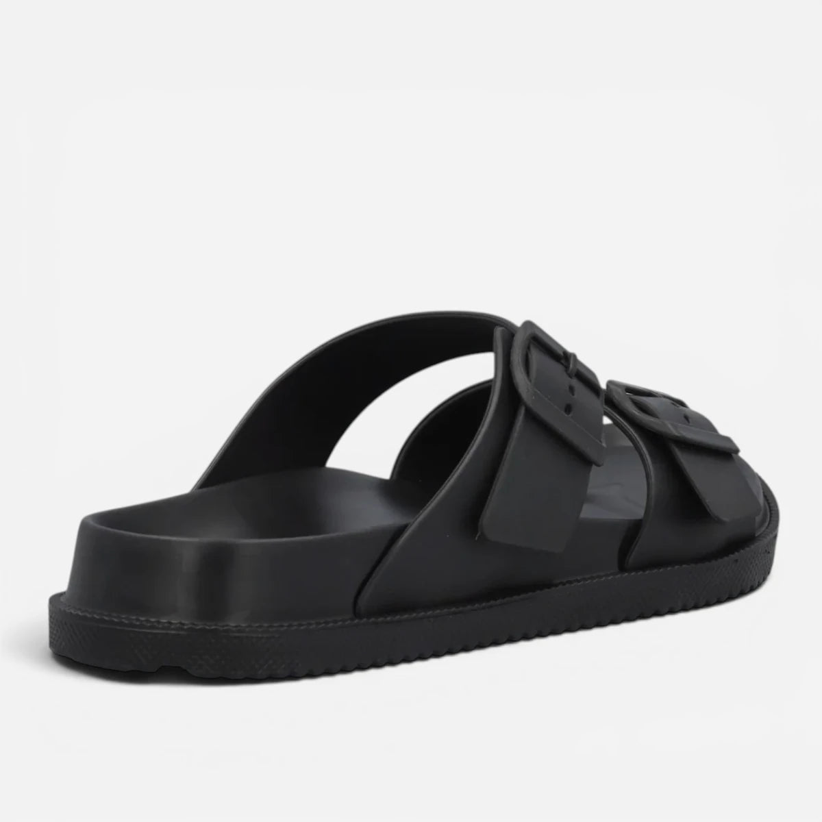 Superga ciabatte uomo Doppia Fibbia Nero S87Y069