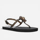 Superga sandalo donna infradito Charm Jewel Black S87Y843