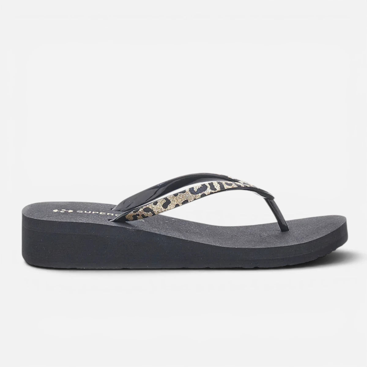 Superga ciabatte donna infradito Platform Animalier S24T203