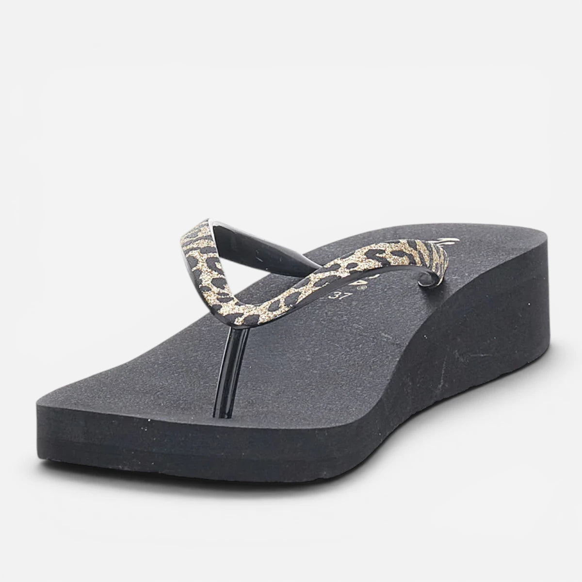 Superga ciabatte donna infradito Platform Animalier S24T203