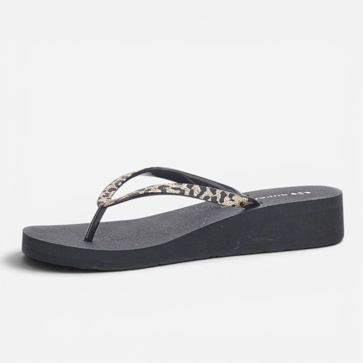 Superga ciabatte donna infradito Platform Animalier S24T203