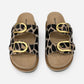 Superga Sandalo Platform donna doppia fibbia Animalier S97Y996
