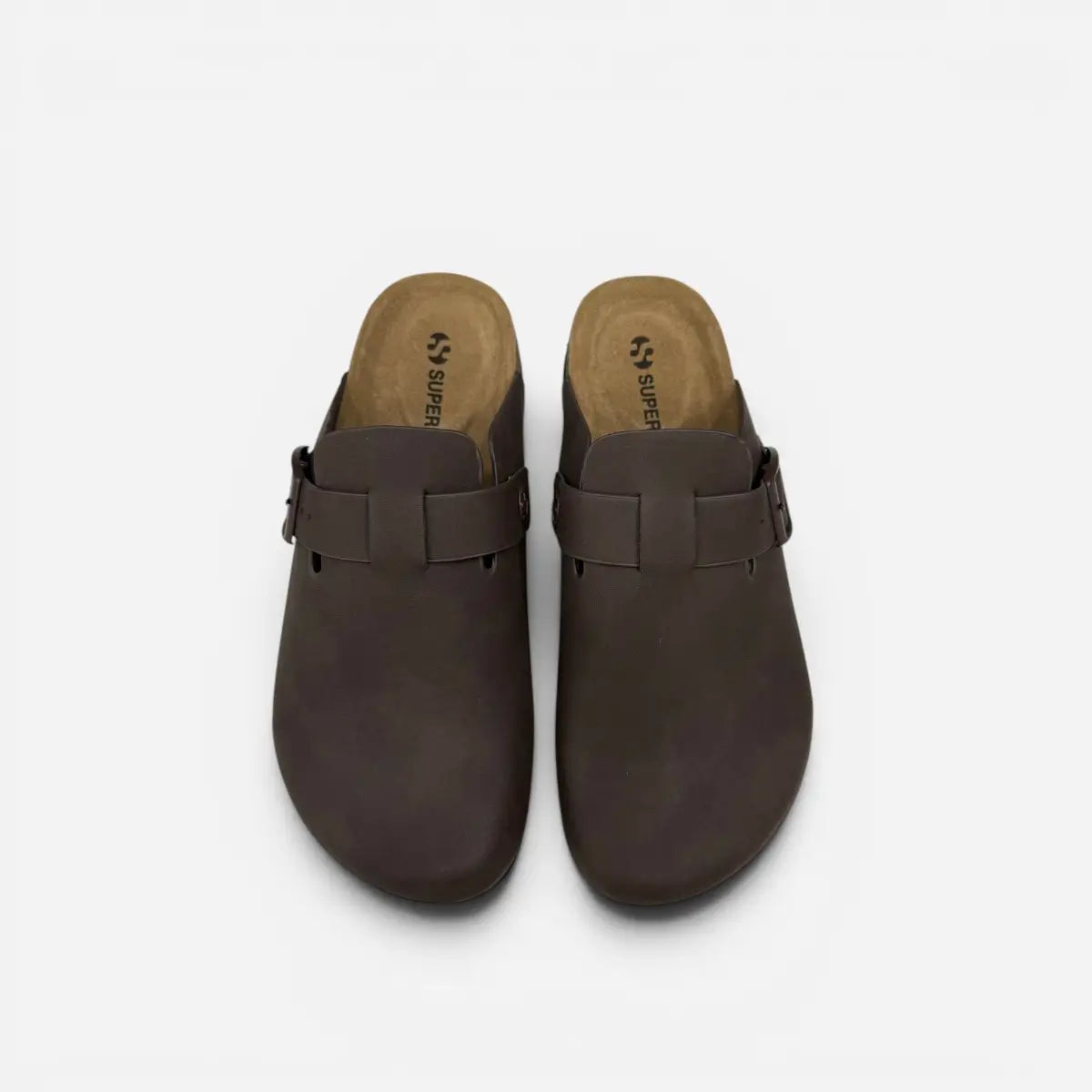 Superga Sandalo donna Sabot Clog Marrone