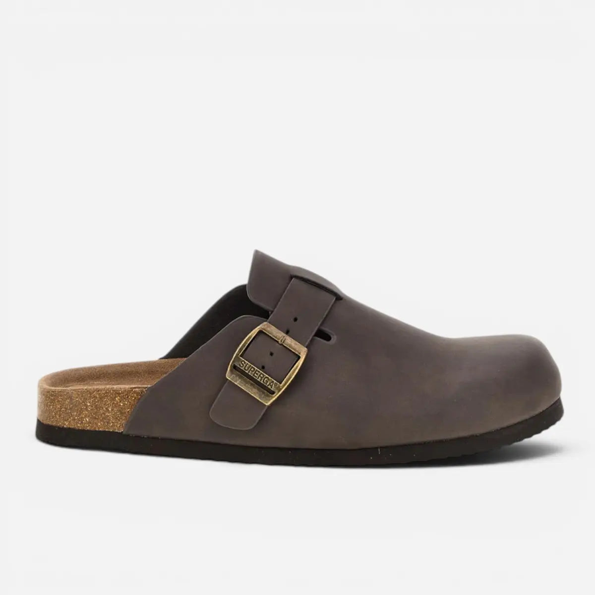 Superga Sandalo uomo Sabot Clog Marrone