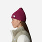 The North Face Berretto con risvolto e logo box TNF Boysenberry