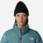 The North Face Berretto con risvolto e logo box TNF Total Black
