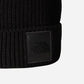 The North Face Berretto con risvolto e logo box TNF Total Black