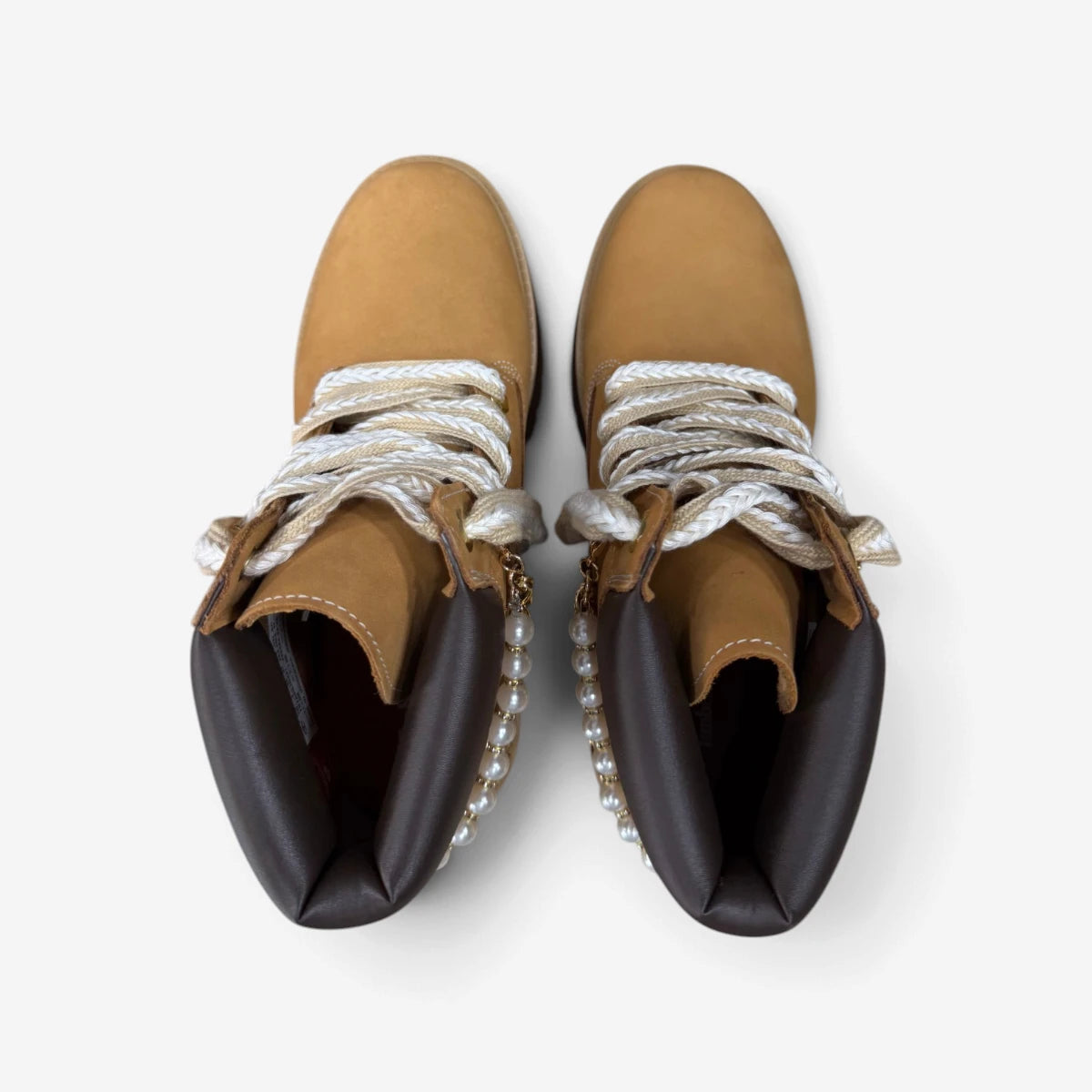 Timberland Stivale Stone Street 6-Inch WP CUSTOM PEARL GOLD