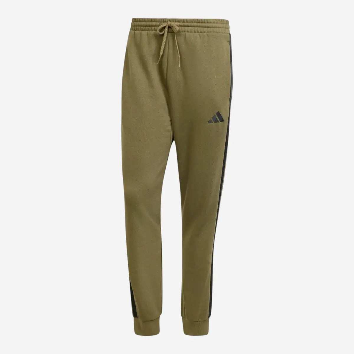 Adidas Tuta Colorblock Fleece 3 stripes FL Olive Strata