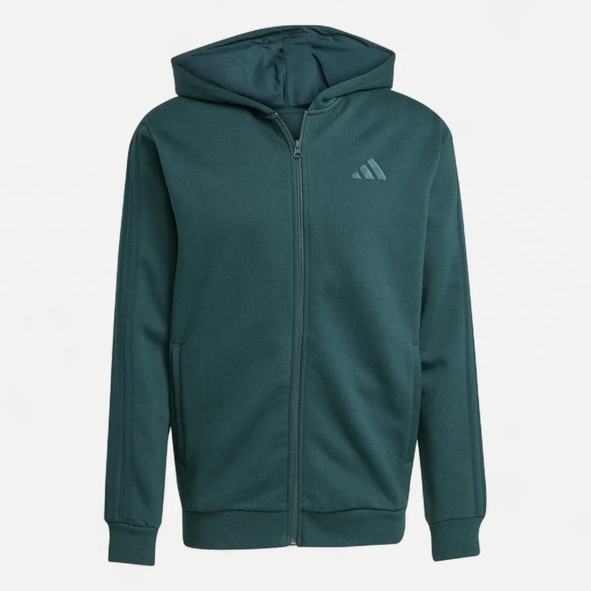 Adidas Tuta Colorblock Fleece 3 stripes FL verde