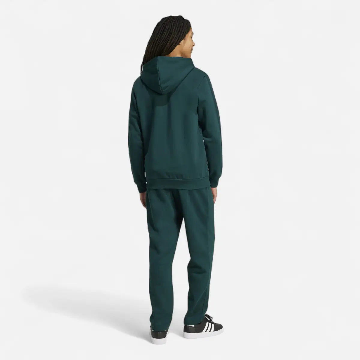 Adidas Tuta Colorblock Fleece 3 stripes FL verde