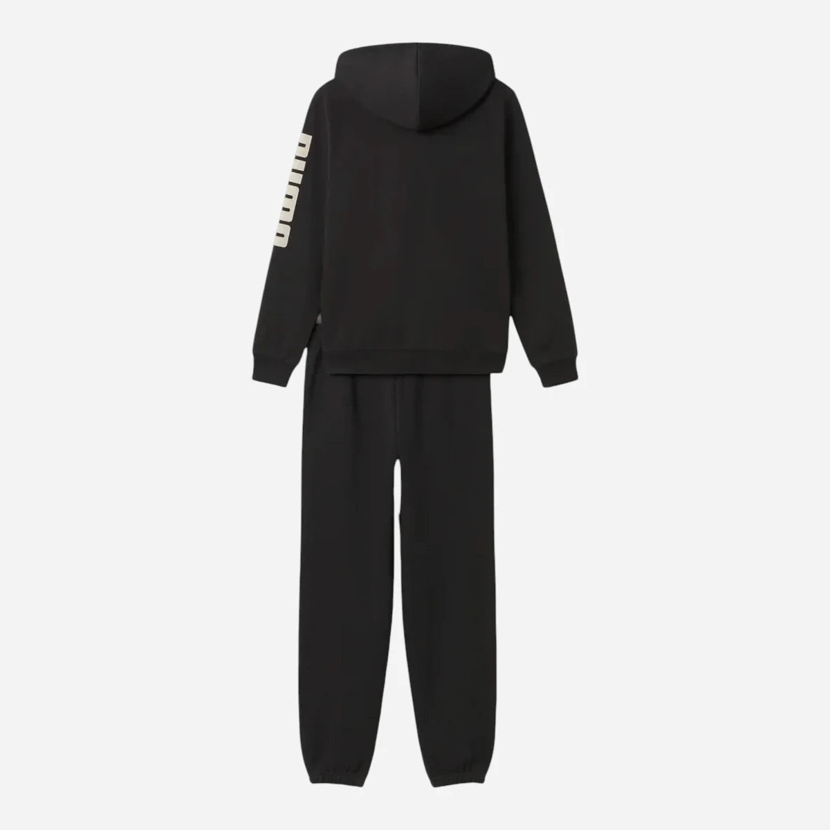 PUMA Tuta Uomo Essentials Graphic Hoodie Black