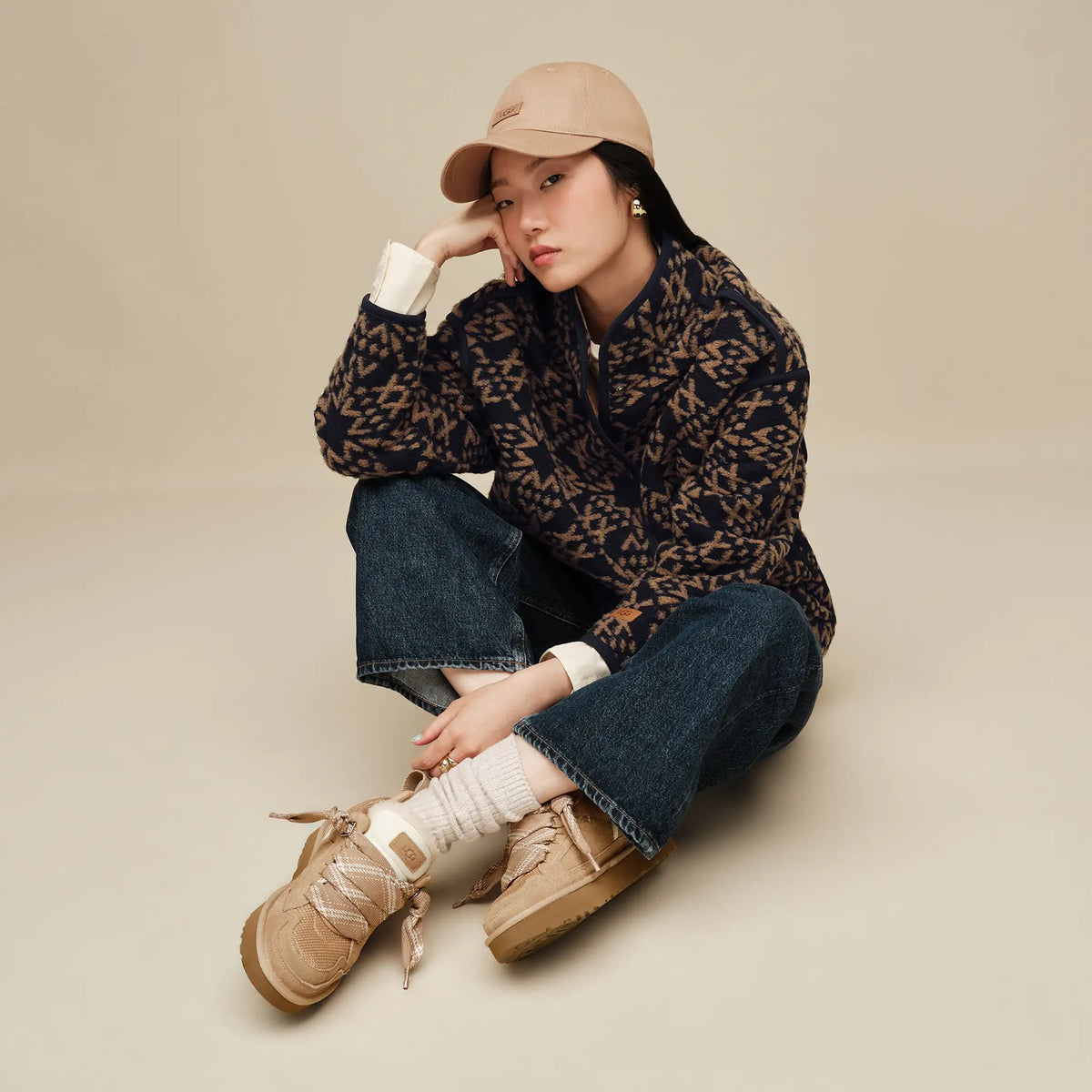 UGG Sneakers LOWMEL Sand