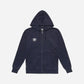Umbro Felpa Full Zip mini logo navy