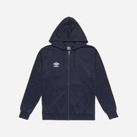 Umbro Felpa Full Zip mini logo navy